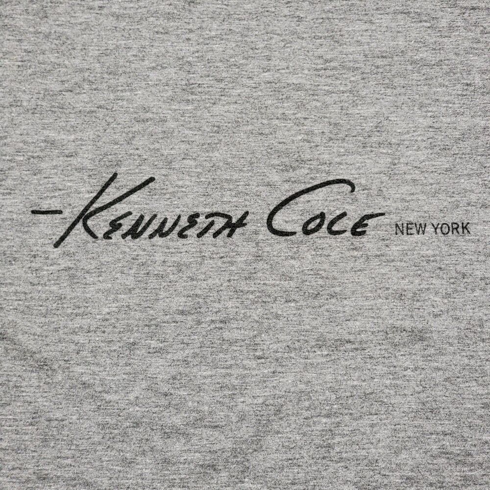 Kenneth Cole SS Grey Ladies Tee - Size Medium